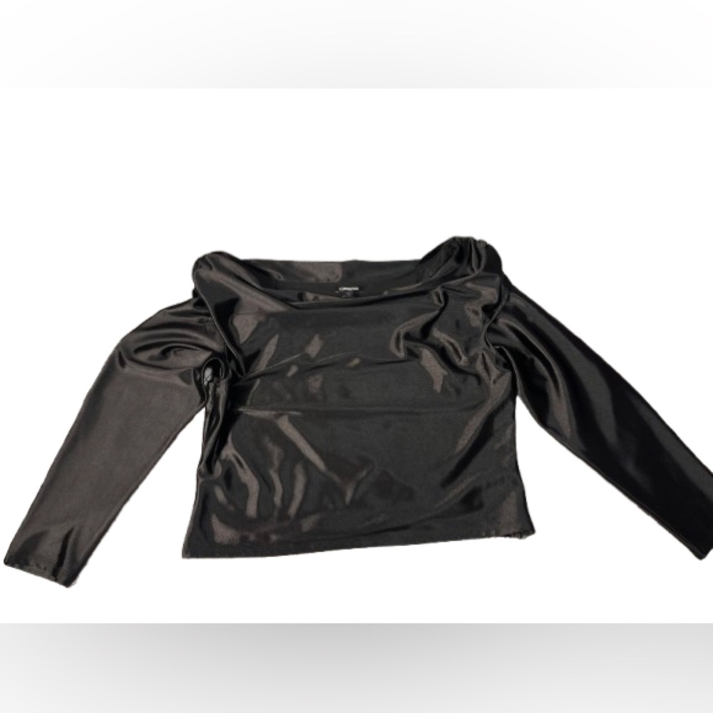 Express Black Long Sleeve top NWT